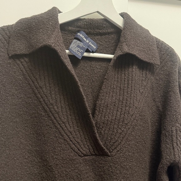 Tristan & Iseut Woolblend Vneck sweater - Picture 3 of 6